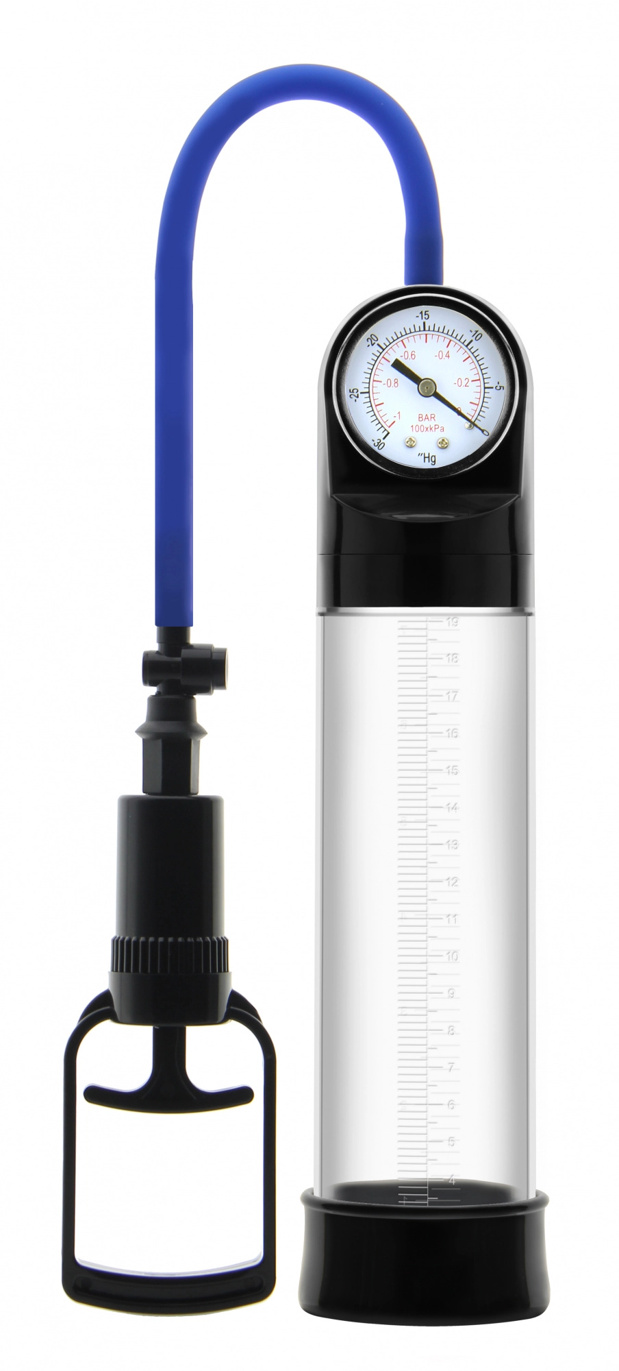 Вакуумная помпа с манометром Penis Pump PMZ108 Эротик 43 (Erotic)
